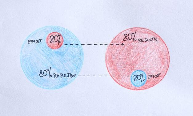 The 80-20 Rule, Are You Working Too Hard?